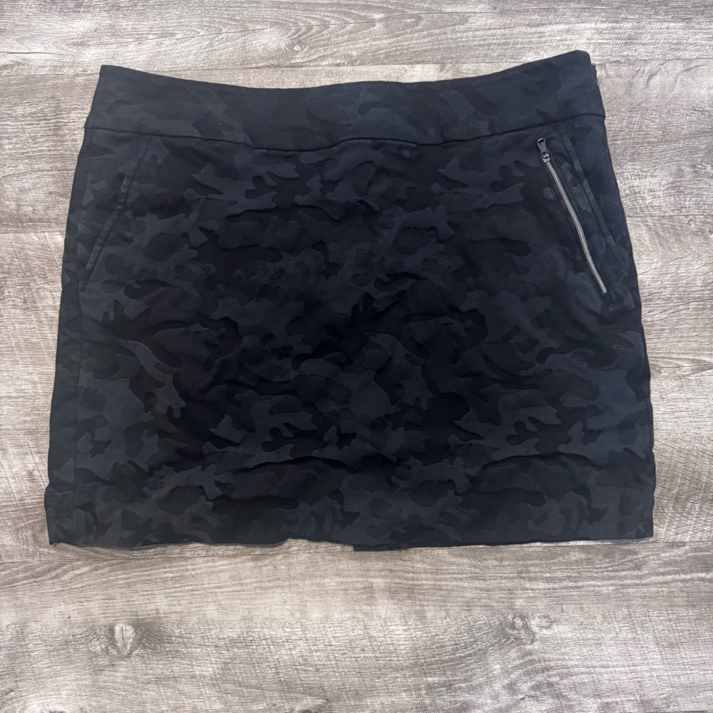 Polo Golf Ralph Lauren Black Camouflage Golf Skort Womens Sz. 14